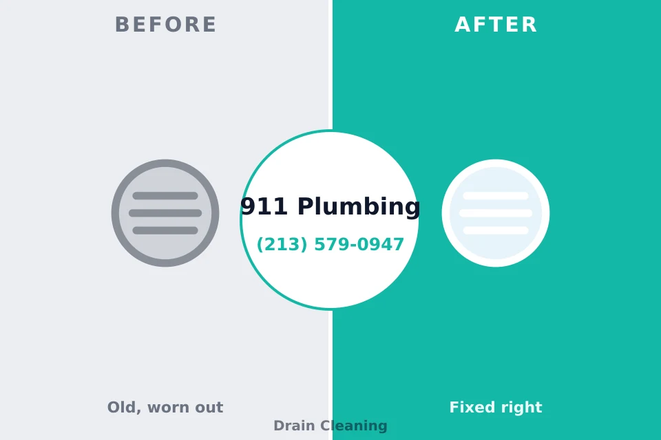 Before and after: plumbing company Cozad, NE